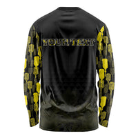 Personalised Aloha Hawaii Kahili Long Sleeve Shirt Kanaka Maoli With Kakau Pattern LT05 - Polynesian Pride