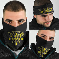 Aloha Hawaii Kahili Neck Gaiter Kanaka Maoli With Kakau Pattern LT05 - Polynesian Pride