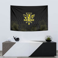 Aloha Hawaii Kahili Tapestry Kanaka Maoli With Kakau Pattern LT05 - Polynesian Pride