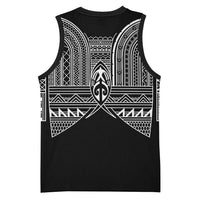 Philippines Igorot Tribal Inspired Basketball Jersey Black Version LT05 - Polynesian Pride
