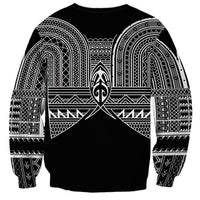 Philippines Igorot Tribal Inspired Sweatshirt Black Version LT05 - Polynesian Pride