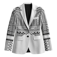 Philippines Igorot Tribal Inspired Blazer White Version LT05 Unisex White - Polynesian Pride