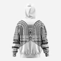 Philippines Igorot Tribal Inspired Hoodie White Version LT05 - Polynesian Pride