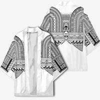 Philippines Igorot Tribal Inspired Kimono White Version LT05 - Polynesian Pride