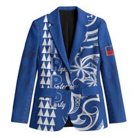Samoa HRPP Party Blazer Polynesian Pattern - Polynesian Pride