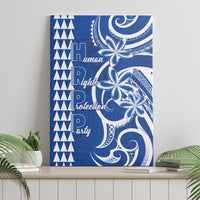Samoa HRPP Party Canvas Wall Art Polynesian Pattern LT05 - Polynesian Pride