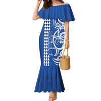 Samoa HRPP Party Family Matching Mermaid Dress and Hawaiian Shirt Polynesian Pattern - Polynesian Pride