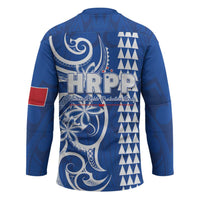 Samoa HRPP Party Hockey Jersey Polynesian Pattern LT05 - Polynesian Pride
