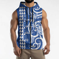 Samoa HRPP Party Sleeveless Zip Hoodie Polynesian Pattern LT05 - Polynesian Pride
