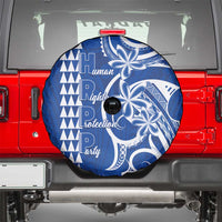 Samoa HRPP Party Spare Tire Cover Polynesian Pattern - Polynesian Pride