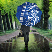 Samoa HRPP Party Umbrella Polynesian Pattern - Polynesian Pride
