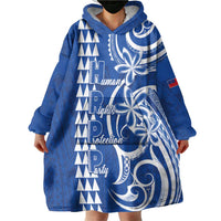 Samoa HRPP Party Wearable Blanket Hoodie Polynesian Pattern LT05 - Polynesian Pride