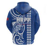 Samoa HRPP Party Zip Hoodie Polynesian Pattern - Polynesian Pride