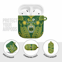 Samoa SUP AirPods Case Samoan Coat Of Arms LT05 - Polynesian Pride