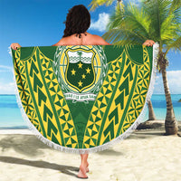 Samoa SUP Beach Blanket Samoan Coat Of Arms LT05 - Polynesian Pride