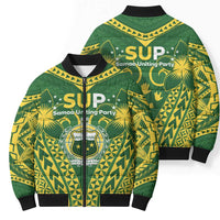 Samoa SUP Bomber Puffer Jacket Samoan Coat Of Arms LT05 - Polynesian Pride