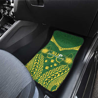 Samoa SUP Car Mats Samoan Coat Of Arms LT05 - Polynesian Pride