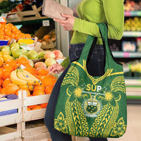 Samoa SUP Grocery Bag Samoan Coat Of Arms LT05 - Polynesian Pride