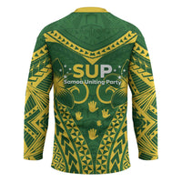 Samoa SUP Hockey Jersey Samoan Coat Of Arms LT05 - Polynesian Pride