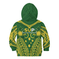 Samoa SUP Kid Hoodie Samoan Coat Of Arms LT05 - Polynesian Pride