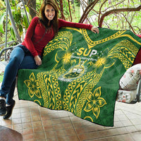 Samoa SUP Quilt Samoan Coat Of Arms - Polynesian Pride