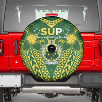 Samoa SUP Spare Tire Cover Samoan Coat Of Arms - Polynesian Pride