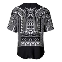 Philippines Igorot Tribal Art Tattoo Black Baseball Jersey - Polynesian Pride