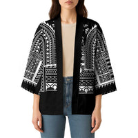 Philippines Igorot Tribal Art Tattoo Black Kimono - Polynesian Pride