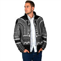Philippines Igorot Tribal Art Tattoo Black Padded Jacket - Polynesian Pride