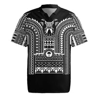 Philippines Igorot Tribal Art Tattoo Black Rugby Jersey - Polynesian Pride
