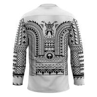 Philippines Igorot Tribal Art Tattoo White Hockey Jersey LT05 - Polynesian Pride
