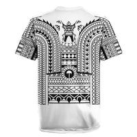 Philippines Igorot Tribal Art Tattoo White Rugby Jersey - Polynesian Pride