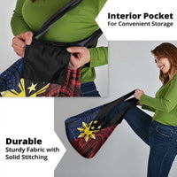 Philippines Sun Star Grocery Bag Igorot Tribal Inspiration - Polynesian Pride