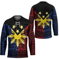 Philippines Sun Star Hockey Jersey Igorot Tribal Inspiration LT05 - Polynesian Pride