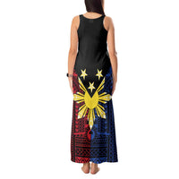 Philippines Sun Star Tank Maxi Dress Igorot Tribal Inspiration - Polynesian Pride