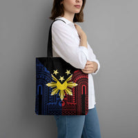 Philippines Sun Star Tote Bag Igorot Tribal Inspiration - Polynesian Pride