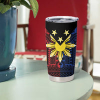 Philippines Sun Star Tumbler Cup Igorot Tribal Inspiration - Polynesian Pride