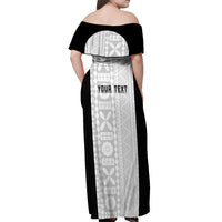 Personalized Fiji Obstacle Race 2023 Off Shoulder Maxi Dress Never Give Up LT05 - Polynesian Pride