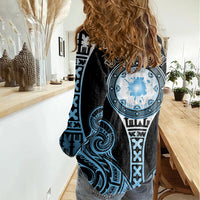 Personalized Fiji Obstacle Race 2023 Women Casual Shirt Go Champion LT05 - Polynesian Pride