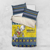 Niue The Rock Christmas Bedding Set Niuean Crab Monuina E Kilisimasi