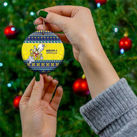 Niue The Rock Christmas Ceramic Ornament Niuean Crab Monuina E Kilisimasi LT05 - Polynesian Pride