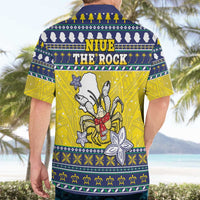 Niue The Rock Christmas Hawaiian Shirt Niuean Crab Monuina E Kilisimasi LT05 - Polynesian Pride