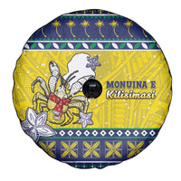 Niue The Rock Christmas Spare Tire Cover Niuean Crab Monuina E Kilisimasi LT05 - Polynesian Pride