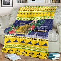 Tokelau Christmas Blanket Tokelauan Badge Manuia Te Kilihimahi