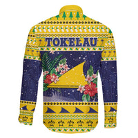 Tokelau Christmas Family Matching Puletasi and Hawaiian Shirt Tokelauan Badge Manuia Te Kilihimahi