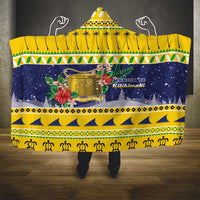 Tokelau Christmas Hooded Blanket Tokelauan Badge Manuia Te Kilihimahi