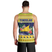 Tokelau Christmas Men Tank Top Tokelauan Badge Manuia Te Kilihimahi