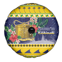 Tokelau Christmas Spare Tire Cover Tokelauan Badge Manuia Te Kilihimahi