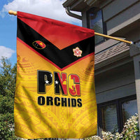 Papua New Guinea Rugby Garden Flag Go Orchids Pacific Champions LT05 - Polynesian Pride
