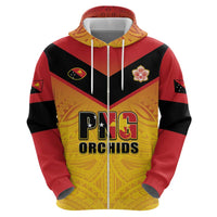 Papua New Guinea Rugby Custom Hoodie Go Orchids Pacific Champions
